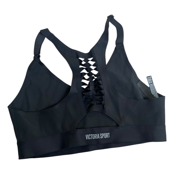 Victoria’s Secret Sport Ultra Light Sports Bra Black Medium EUC - Picture 2 of 4